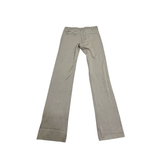 athleisure Betabrand yoga pants small khaki pullon workout dress pants stretch - Picture 1 of 12